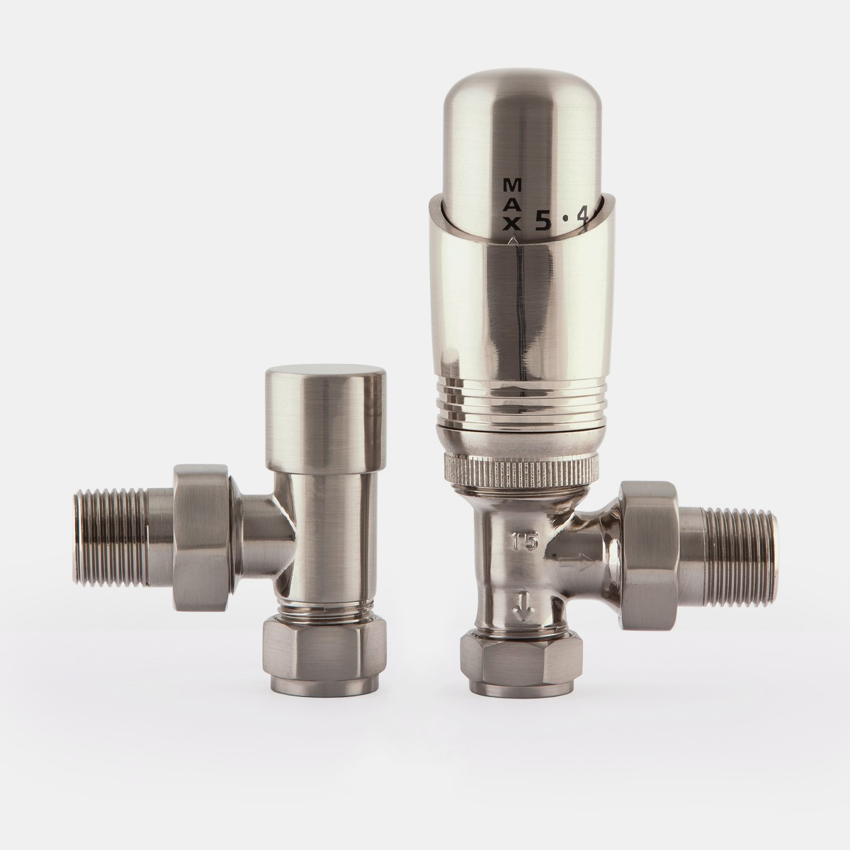 Niva Angled TRV - Satin Nickel